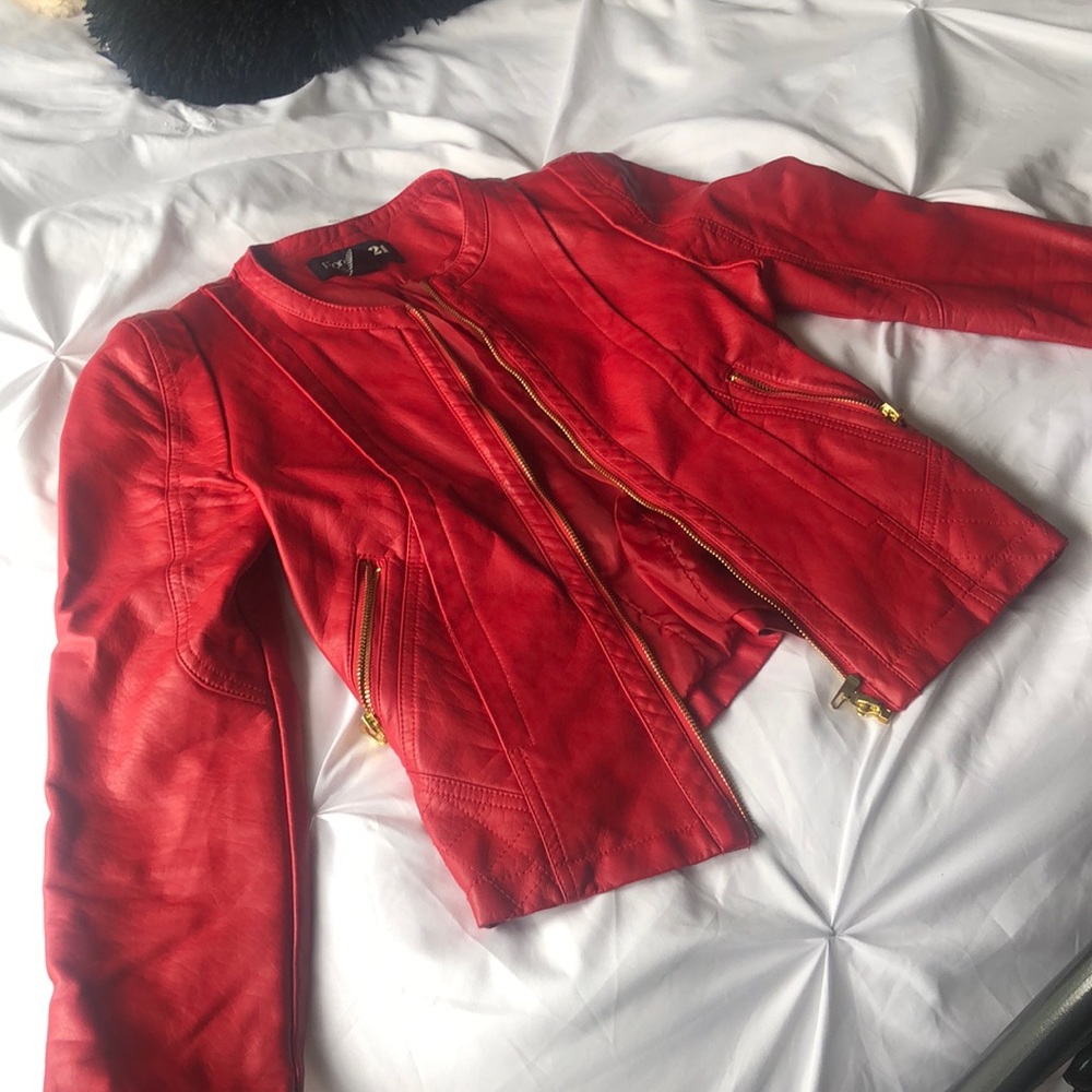 Forever 21 Leather Jacket